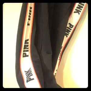 PINK🎀 joggers orange & black size L